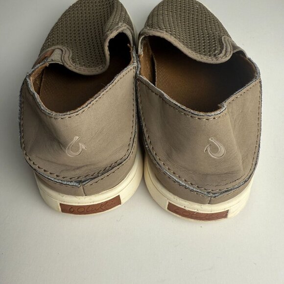 Olukai Pehuea Breathable Slip On Shoes with Drop In Heel Clay Womens Size 5 Yout - Picture 9 of 9